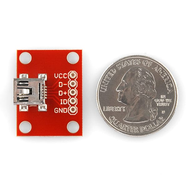 SparkFun USB Mini-B Breakout - Image 4
