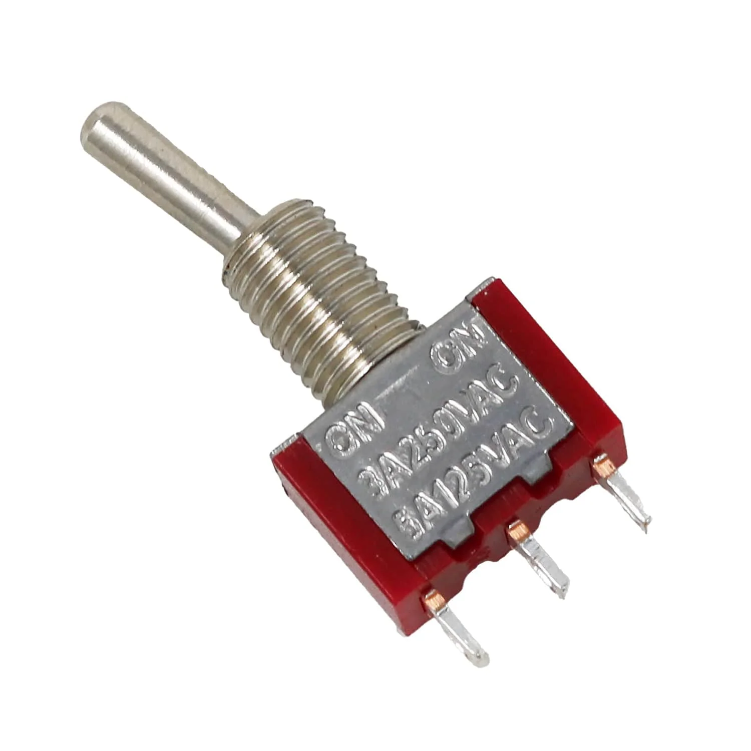 SPDT ON-(ON) Non-Latching Spring-Return Miniature Toggle Switch - Image 2