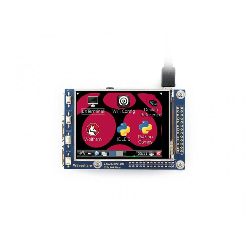 SPI 2.8" 320x240 Touch Screen (GPIO) [Discontinued] - Image 4