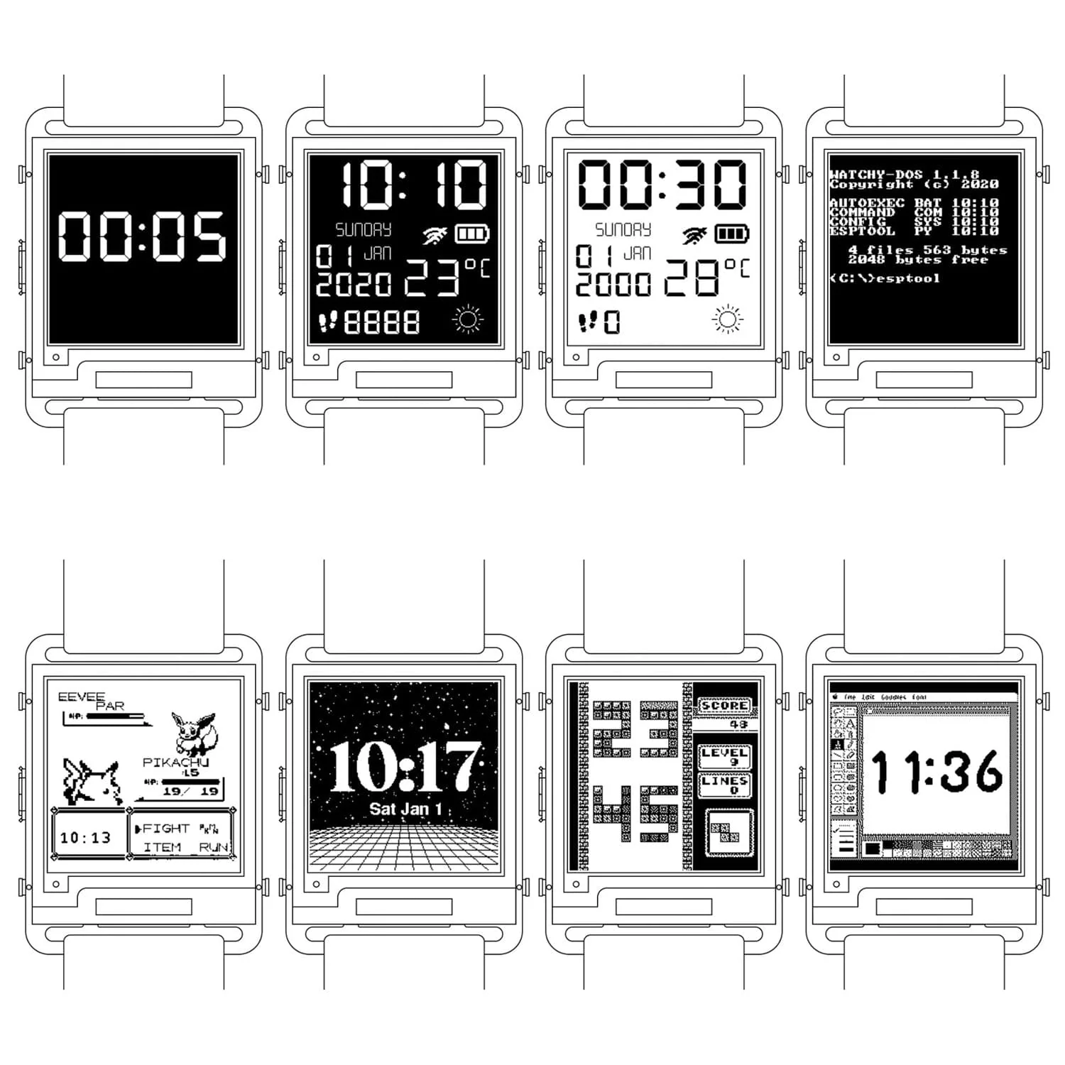 SQFMI Watchy [Discontinued] - Image 5
