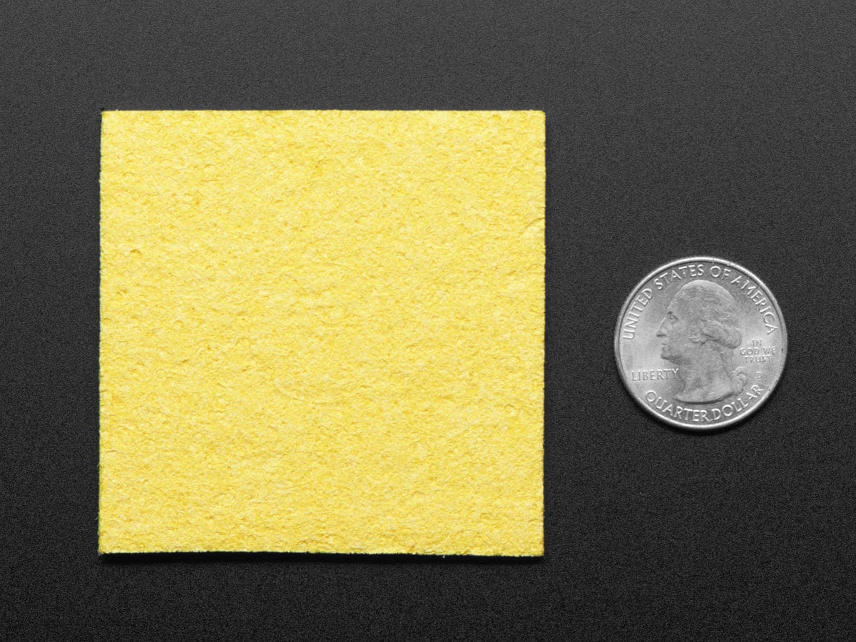 Square 60mm x 60mm Soldering Sponge – 3 Pack - Image 2