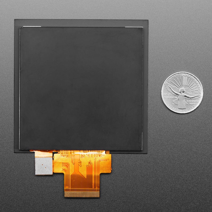 Square RGB 666 TTL TFT Display - 3.4" 480x480 with Touchscreen - TL034WVS05CT-B1477A - Image 3