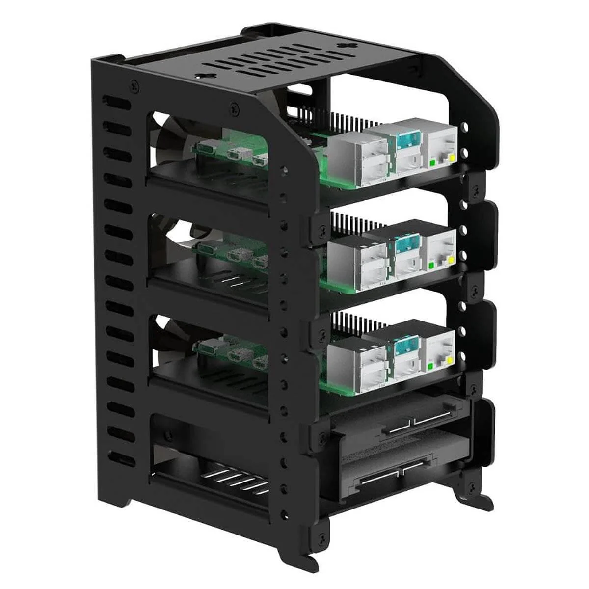 SSD Baseplate Add-on for Uctronics Cluster Cases - Image 5