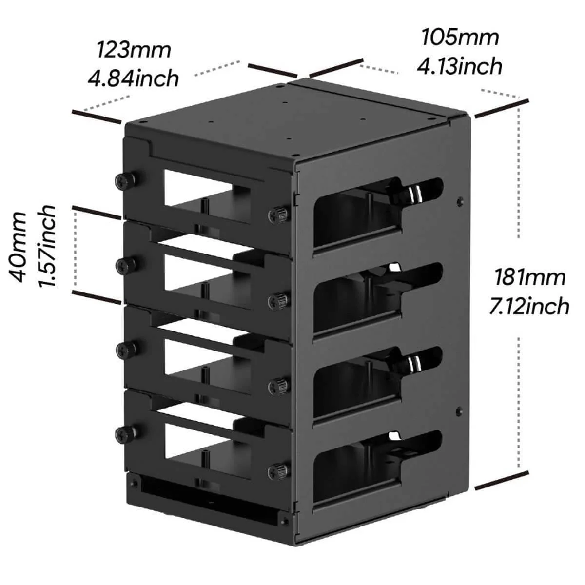 Uctronics SSD Cluster Case for Raspberry Pi - Image 6