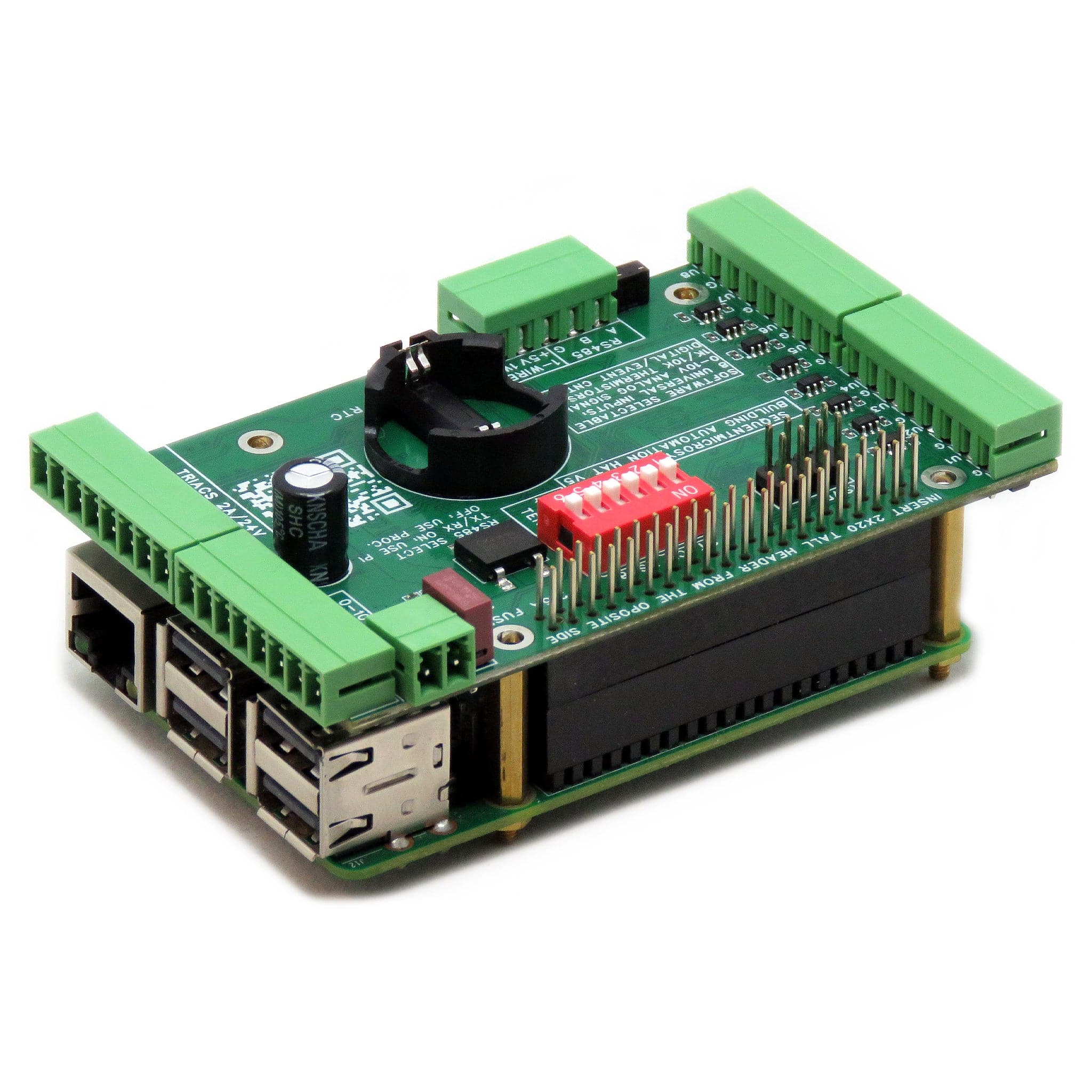 Building Automation 8-Layer Stackable HAT for Raspberry Pi (v5.0) [Discontinued] - Image 3