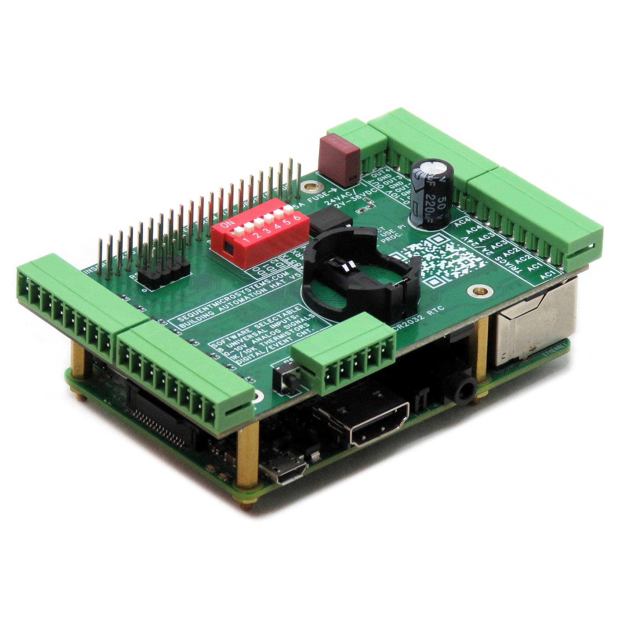 Building Automation 8-Layer Stackable HAT for Raspberry Pi (v5.0) [Discontinued] - Image 4