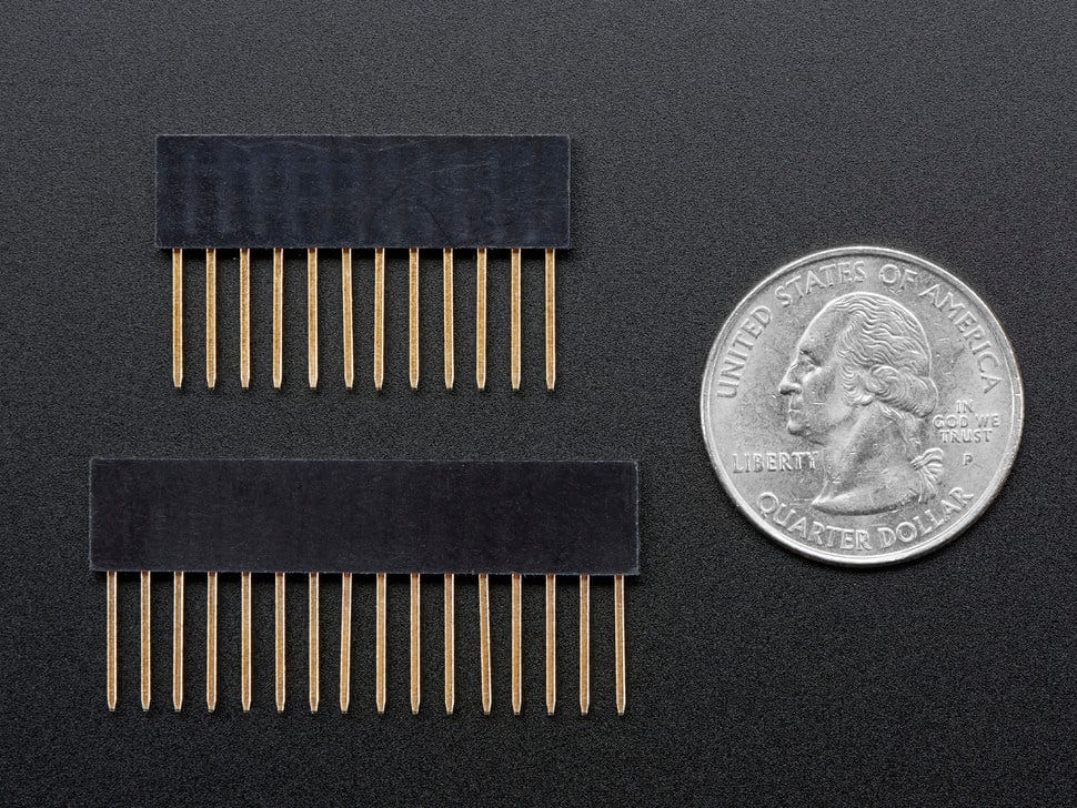 Stacking Headers for Feather - 12-pin and 16-pin female headers - Image 8