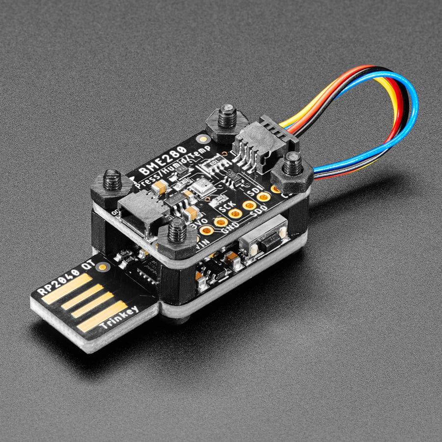 Stacking M2.5 Hardware Kit for STEMMA QT and RP2040 Trinkey
