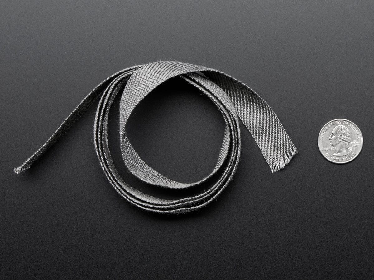 Stainless Steel Conductive Ribbon - 17mm wide 1 meter long [Discontinued] - Image 3