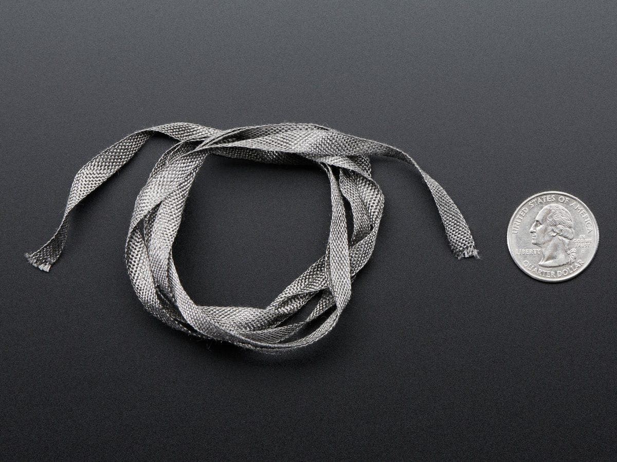 Stainless Steel Conductive Ribbon - 5mm wide 1 meter long [discontinued] - Image 6
