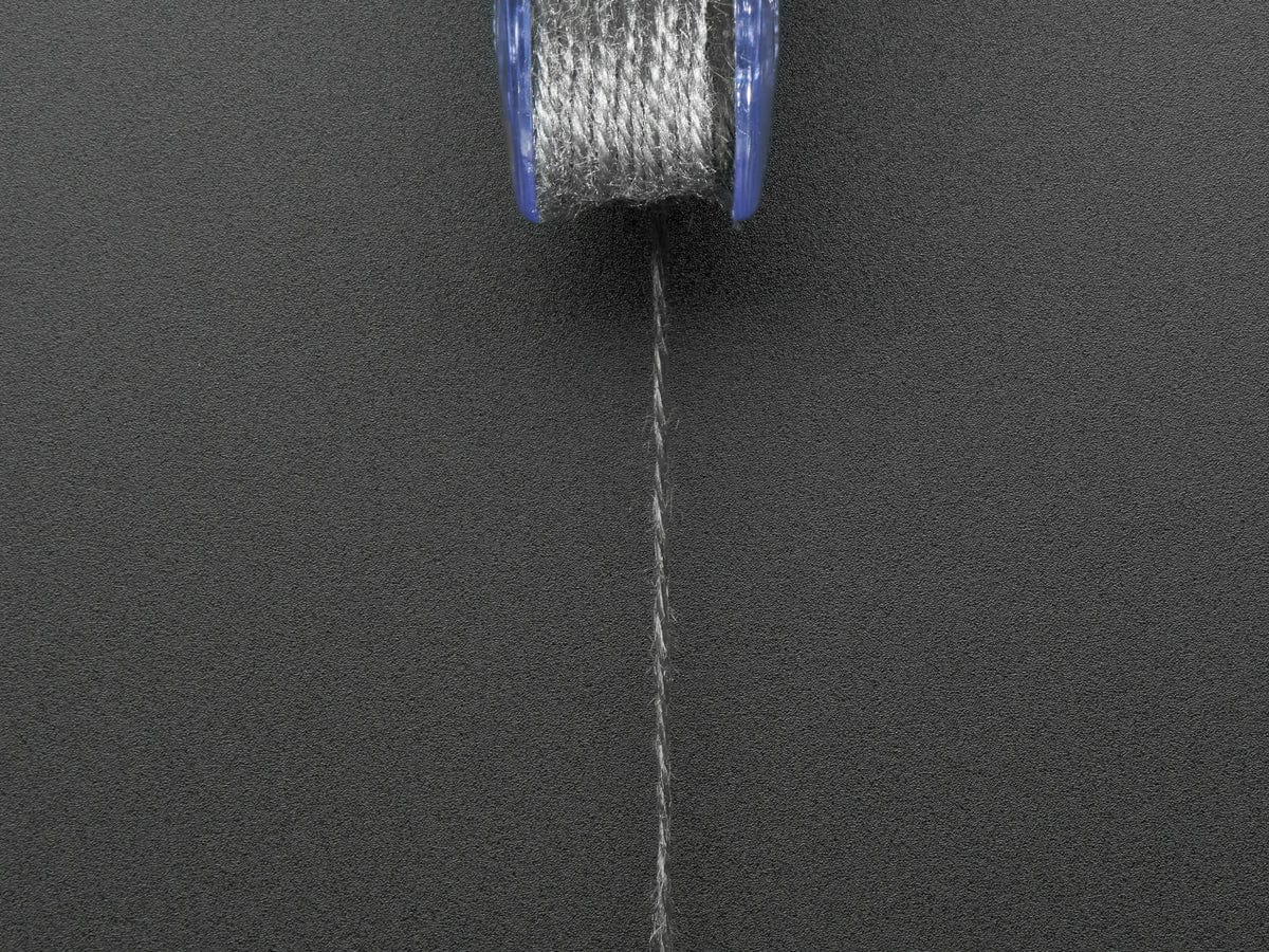 Stainless Thin Conductive Yarn / Thick Conductive Thread - 30 ft - Image 2