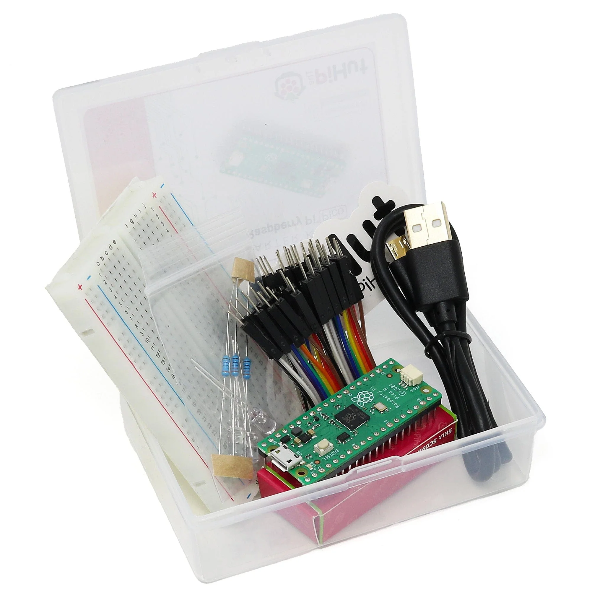 Starter Kit for Raspberry Pi Pico (Includes Pico H) - Image 2