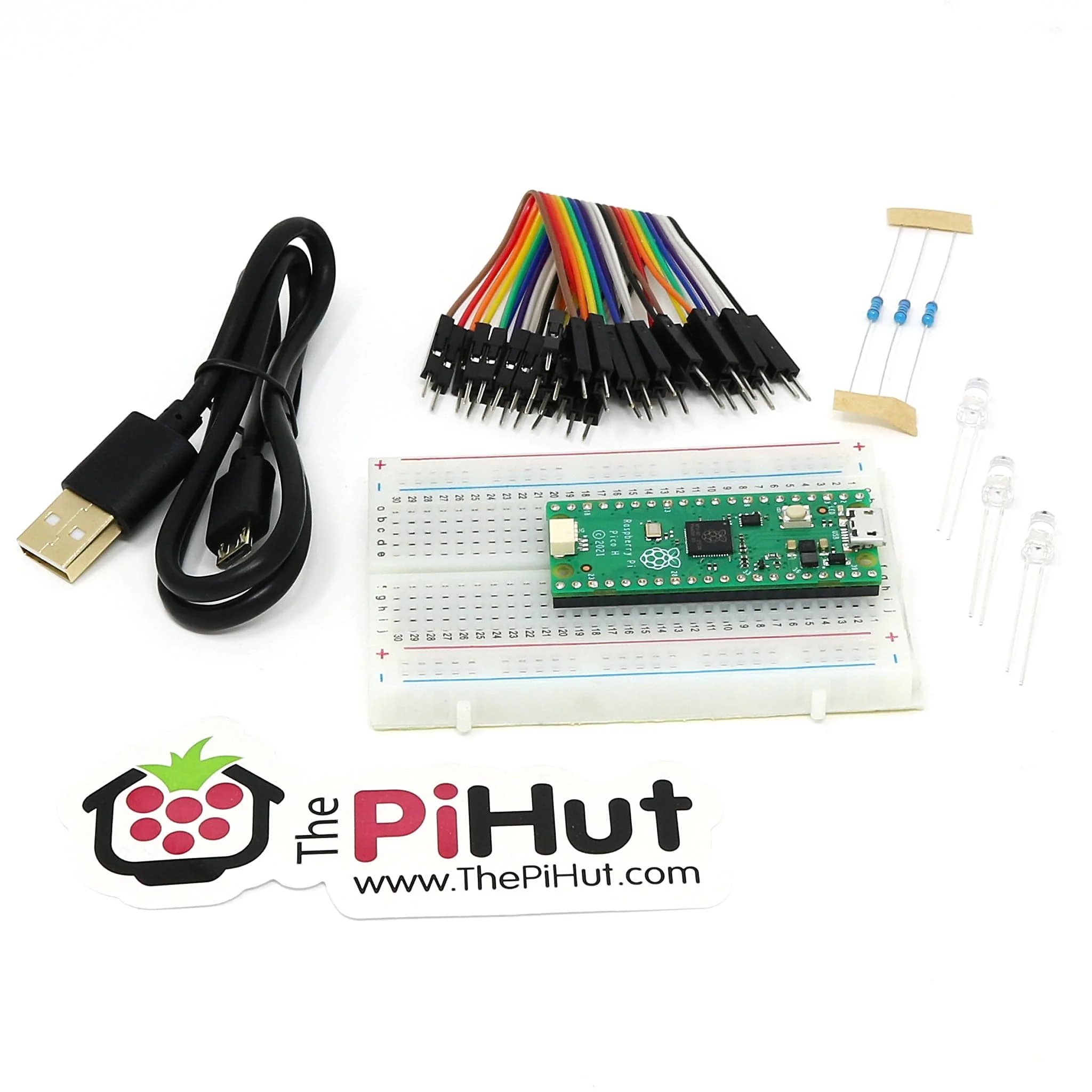 Starter Kit for Raspberry Pi Pico (Includes Pico H) - Image 3