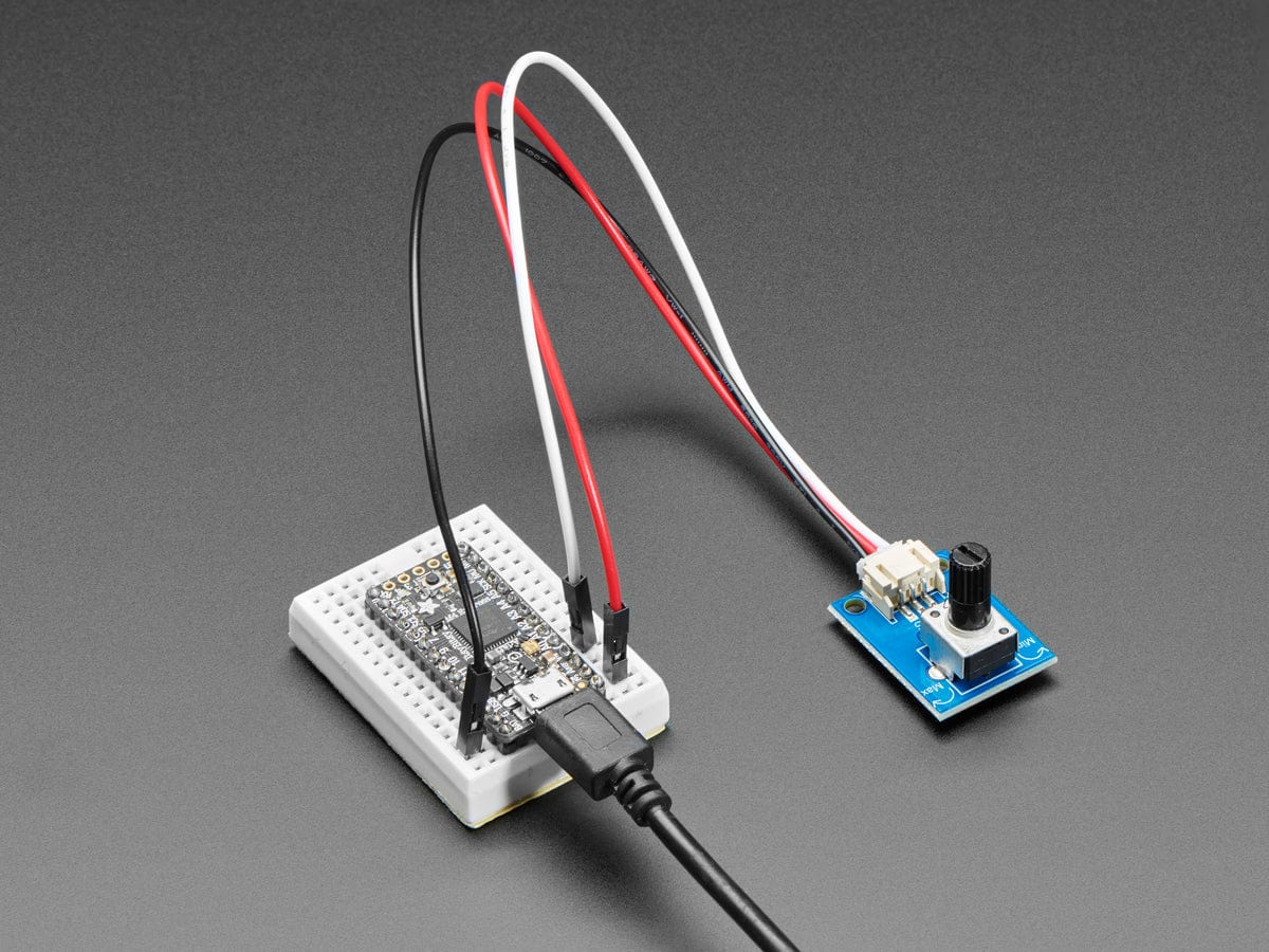 STEMMA Wired Potentiometer Breakout Board - 10K ohm Linear - Image 2