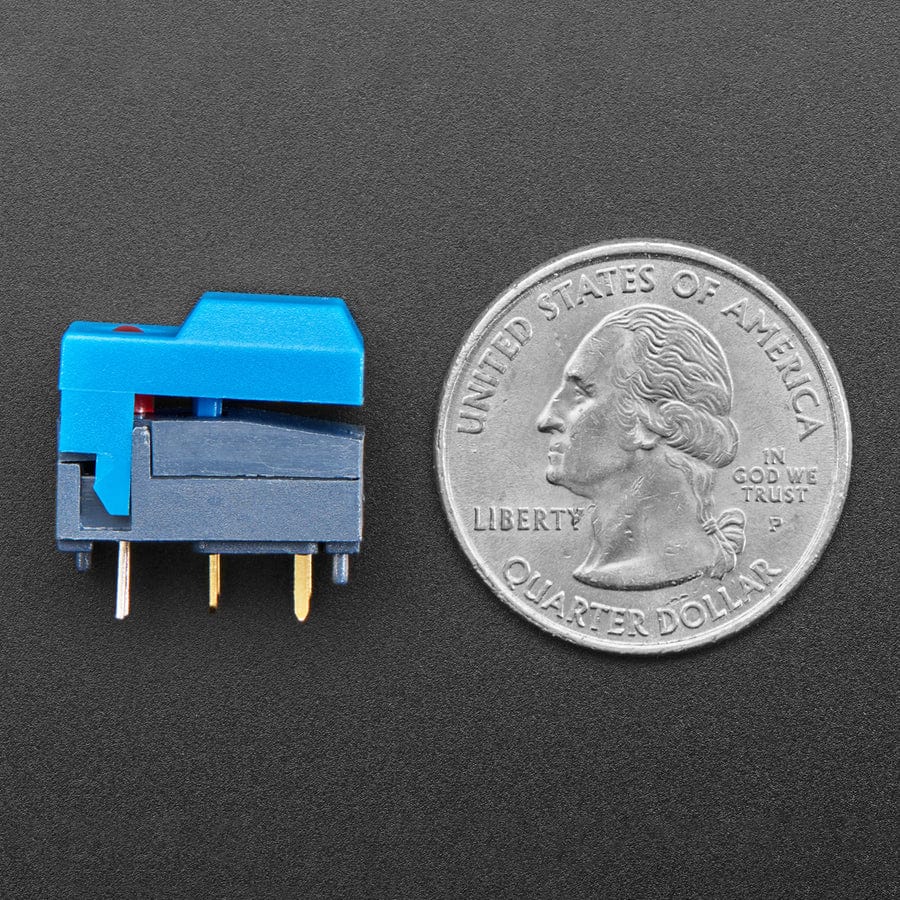 Step Switch with LED - Three Pack of Blue with Red LED (PB86-A1) - Image 3