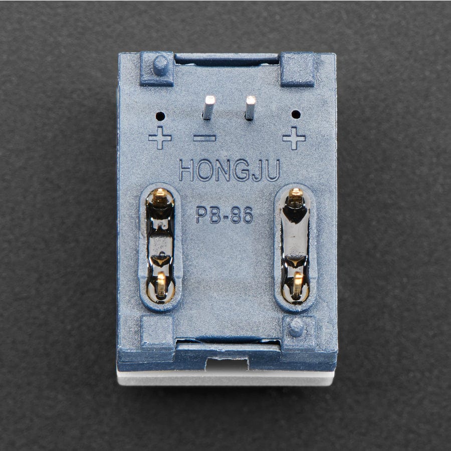 Step Switch with LED - Three Pack of Blue with Red LED (PB86-A1) - Image 4