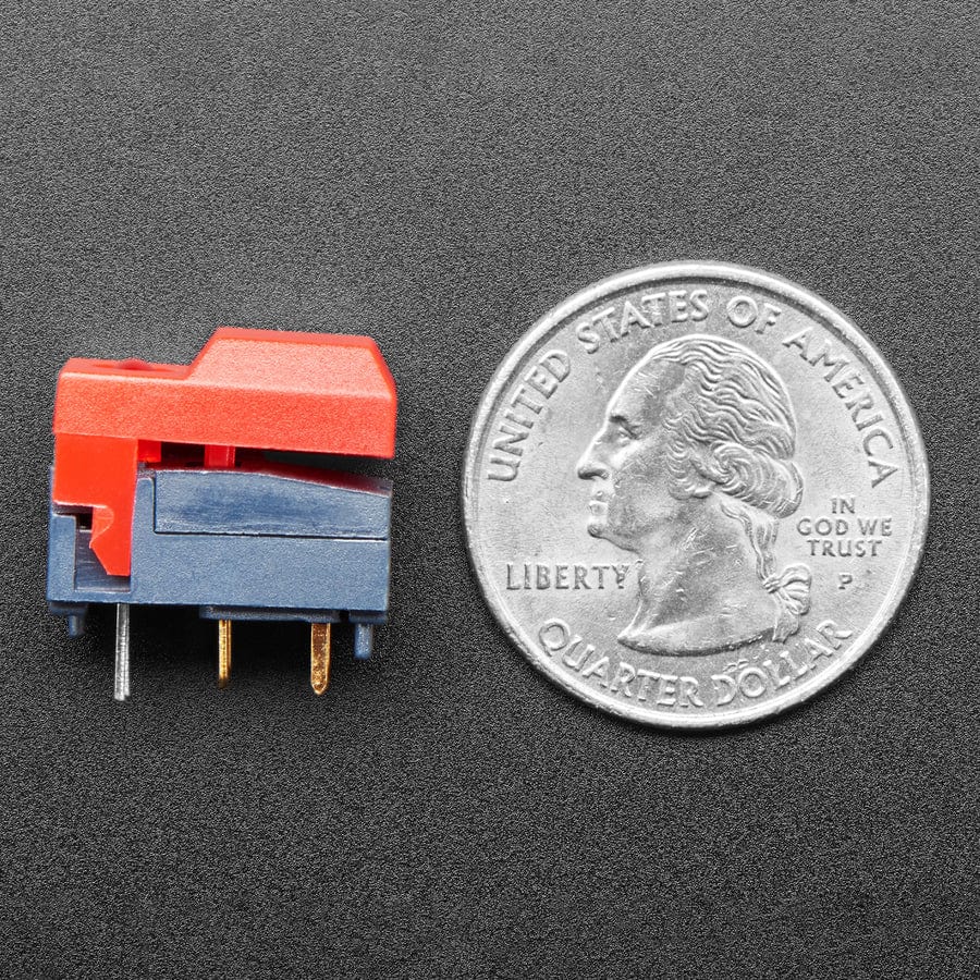 Step Switch with LED - Three Pack of Red with Red LED (PB86-A1) - Image 3