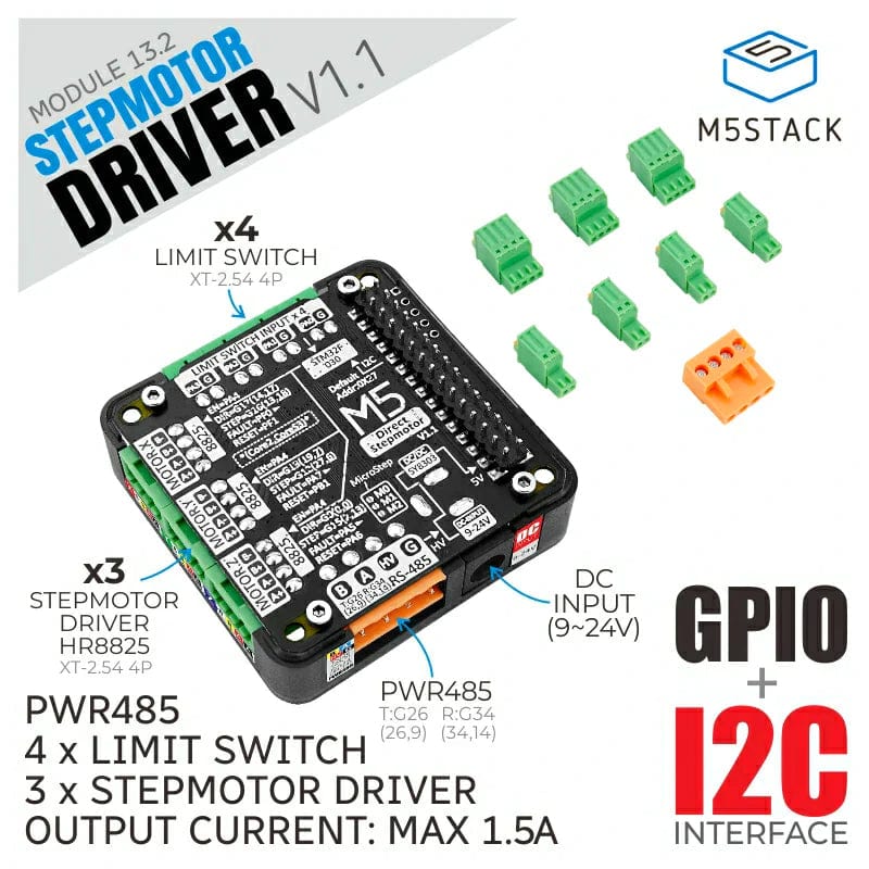 Stepmotor Driver Module v1.1 (HR8825) - Image 2