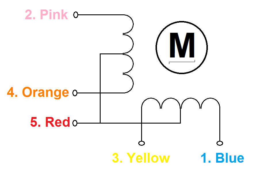 Stepper Motor - Small Reduction 5-Wire (512 Step) [discontinued] - Image 3