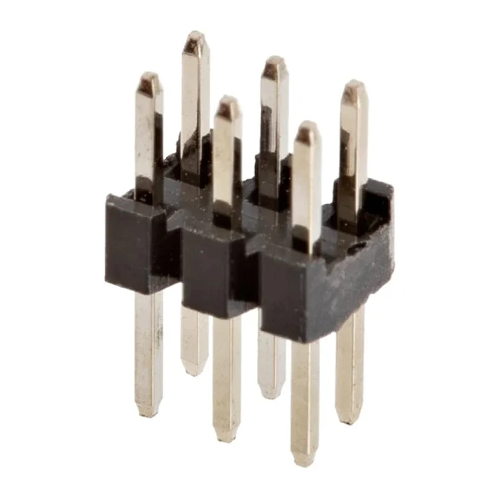 Straight Header - Male (PTH, 2mm, 2x3-Pin) - Image 2