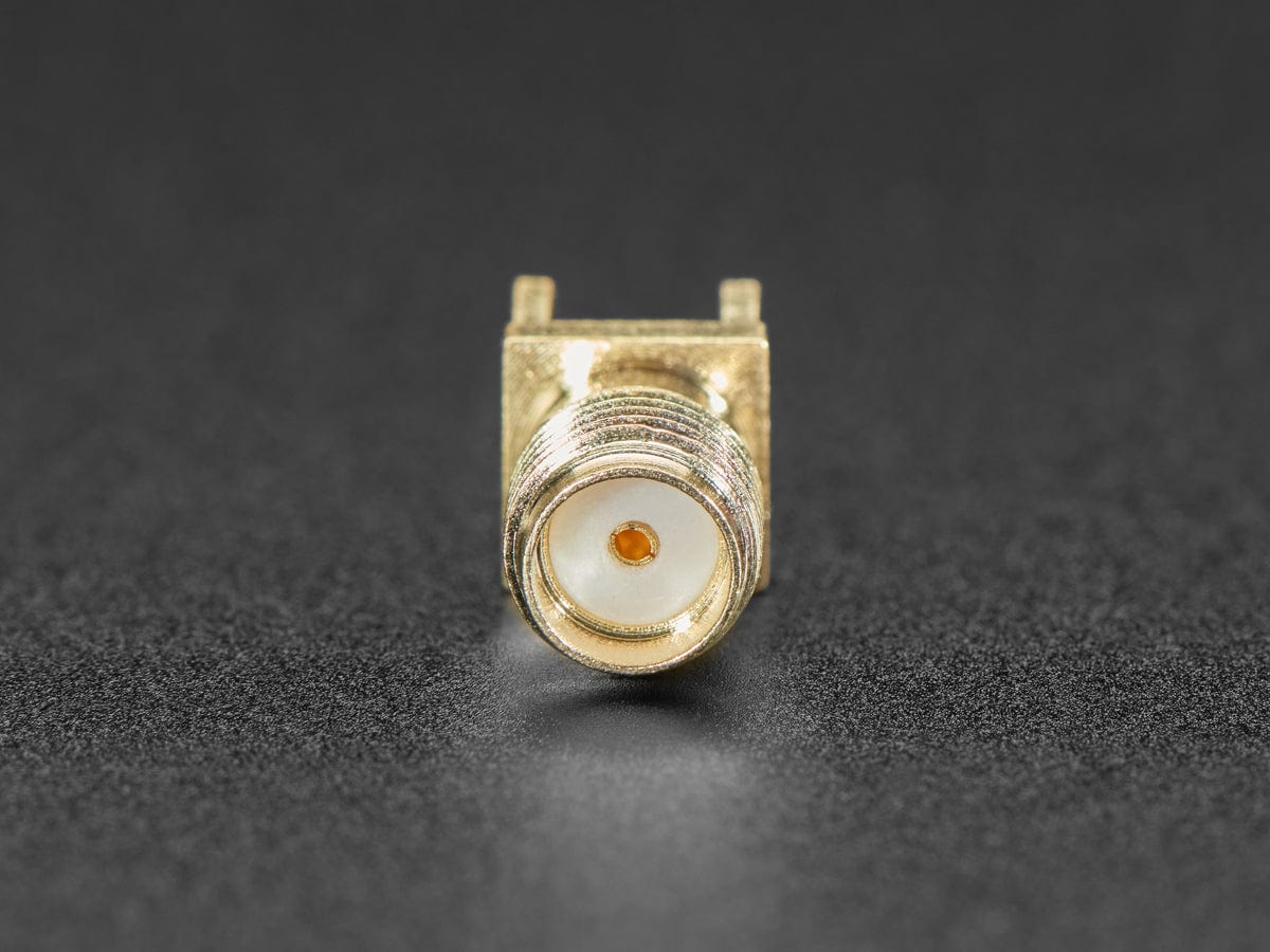 Straight SMA Thru Hole RF Connector - Image 2