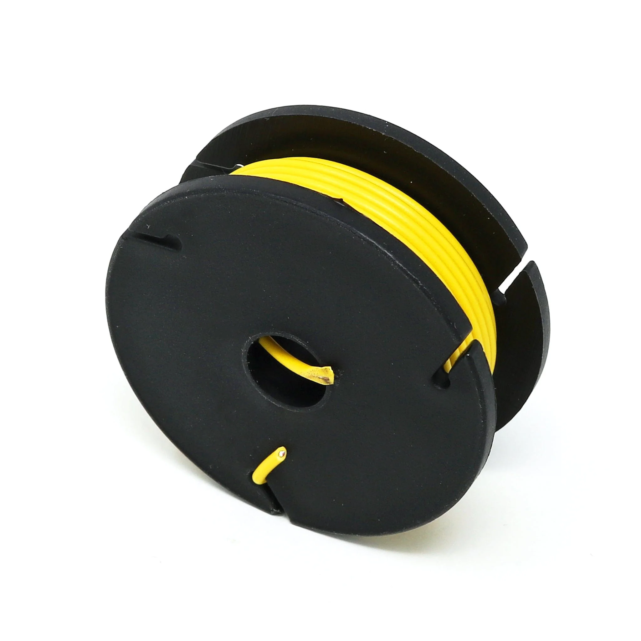 Stranded-Core Wire Spool - 7.5m - 22AWG - Yellow