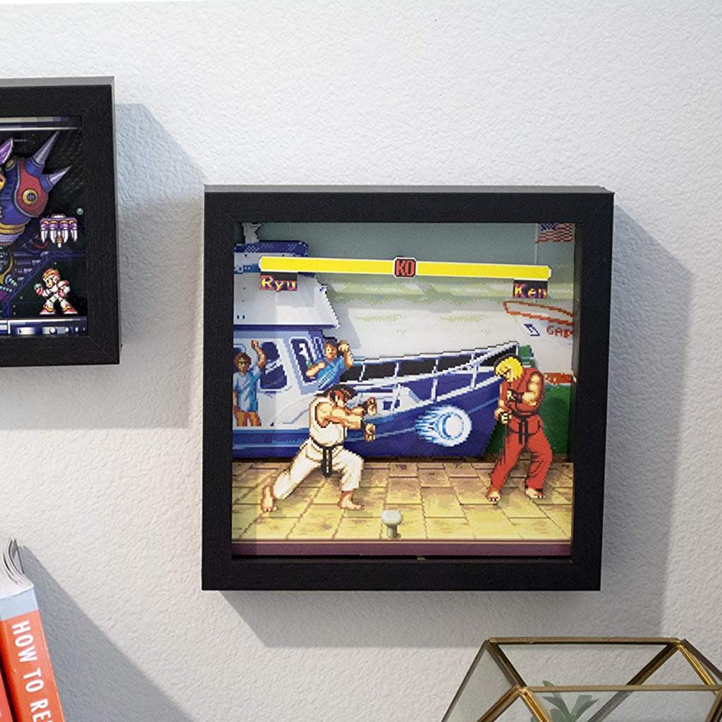 Street Fighter Boat Scene Pixel Frame (9x9") [Discontinued] - Image 5
