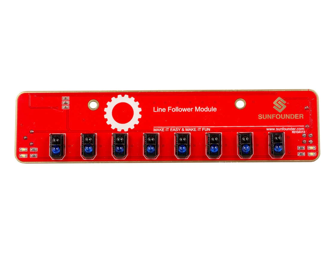SunFounder i2c Line Follower - 8 Channel [Discontinued] - Image 3