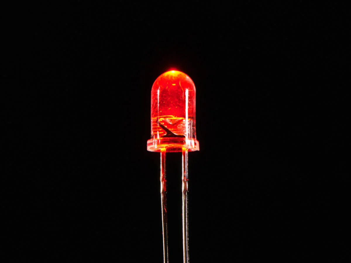 Super Bright Red 5mm LED (25 pack)