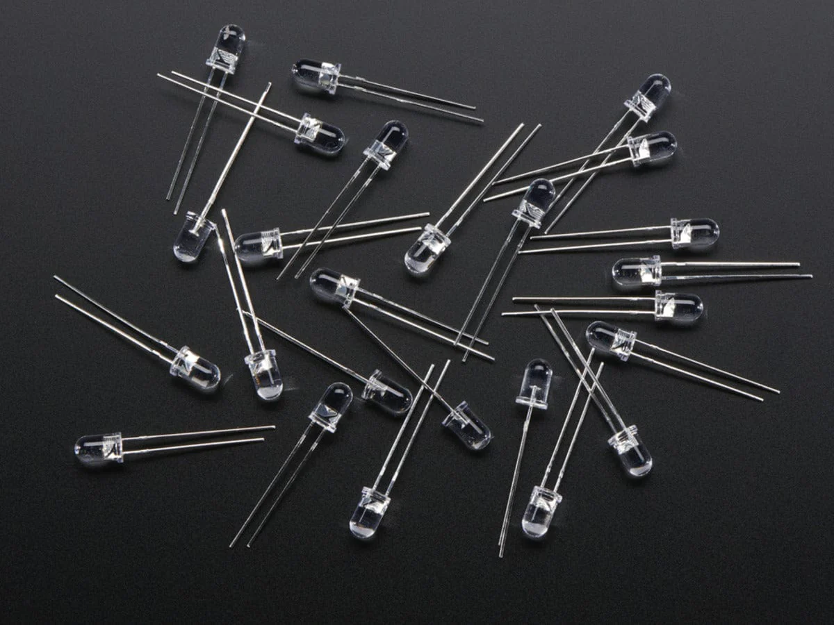 Super Bright Red 5mm LED (25 pack) - Image 2