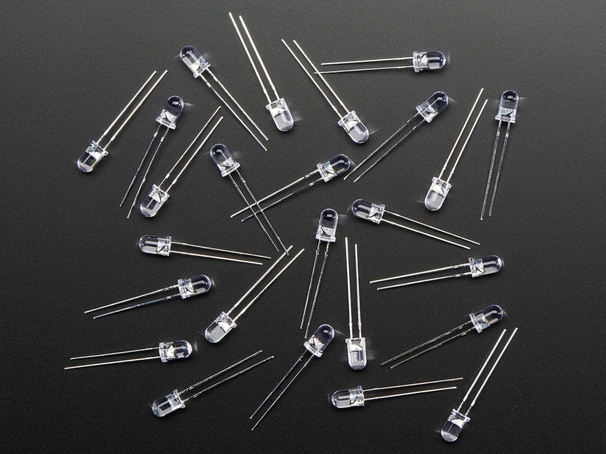 Super Bright Yellow 5mm LED (25 pack) - Image 2