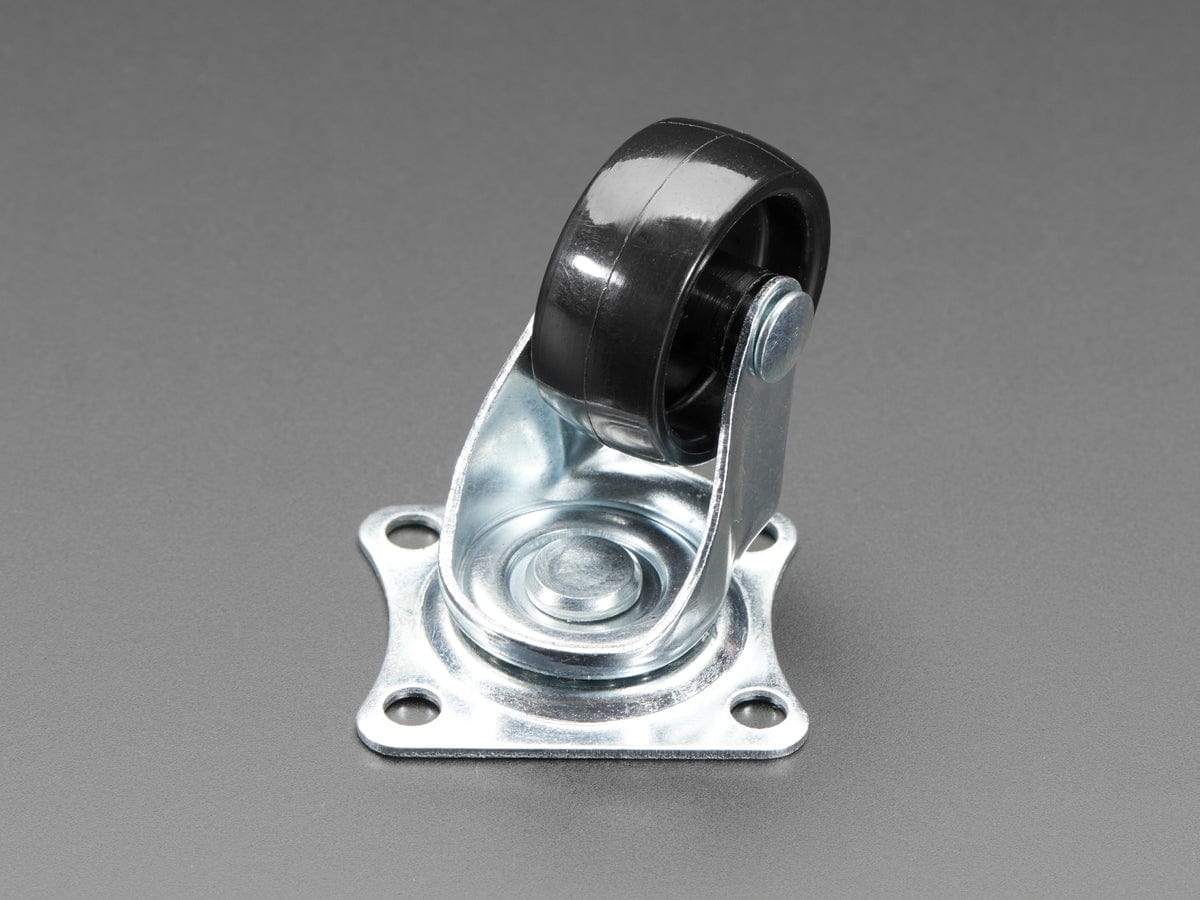 Supporting Swivel Caster Wheel - 1.3" Diameter - Image 2