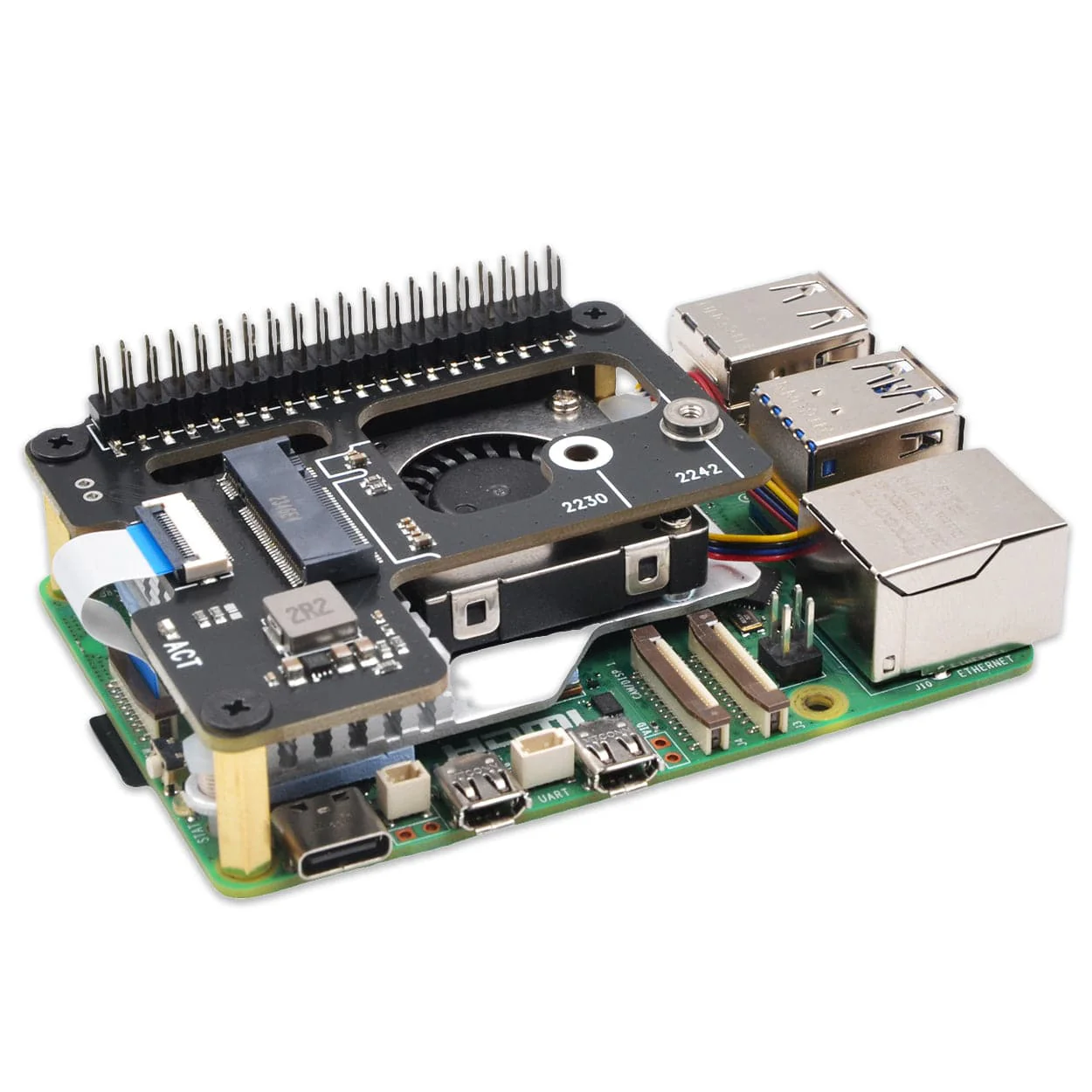 SupTronics X1000 NVMe Add-on for Raspberry Pi 5 - Image 4