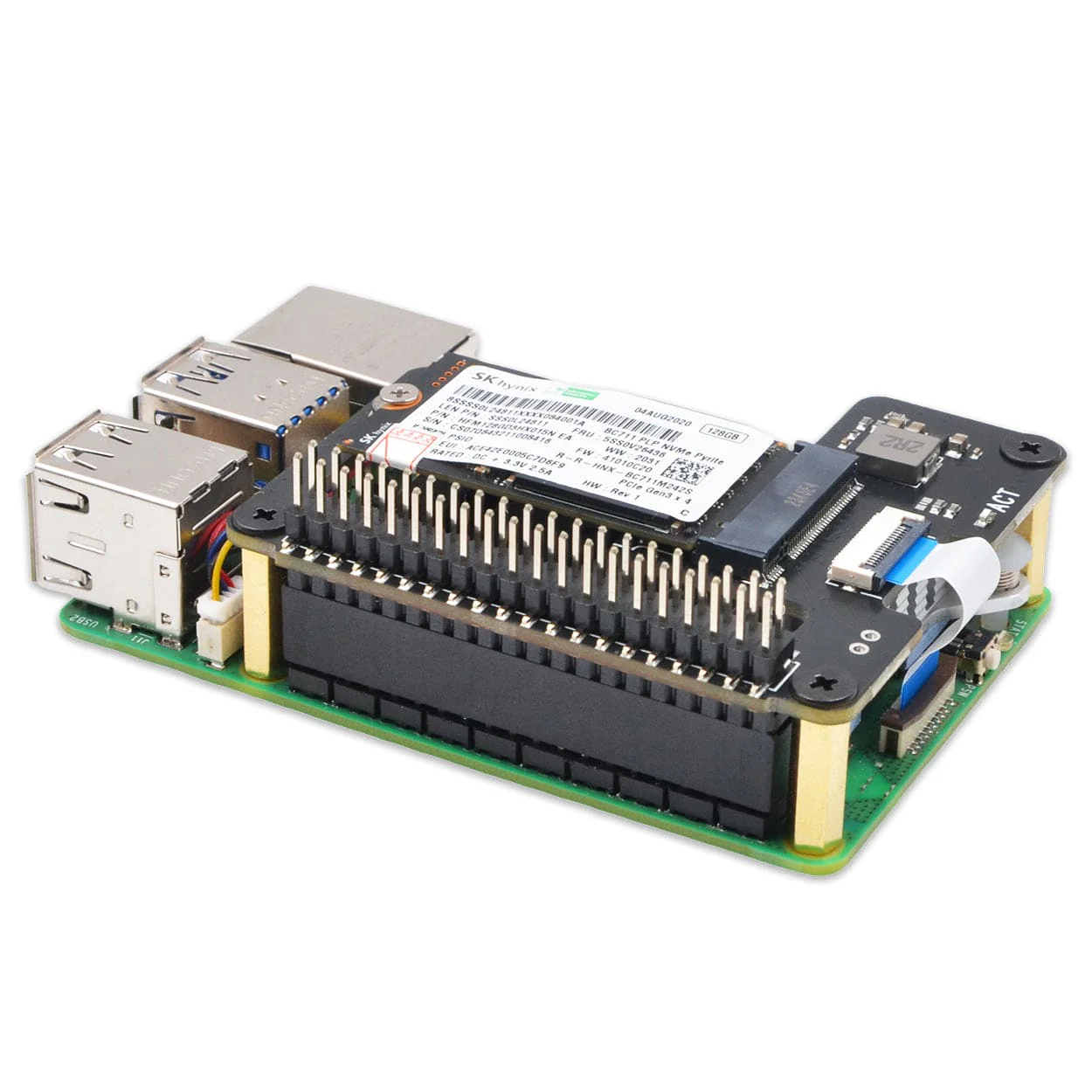 SupTronics X1000 NVMe Add-on for Raspberry Pi 5 - Image 6