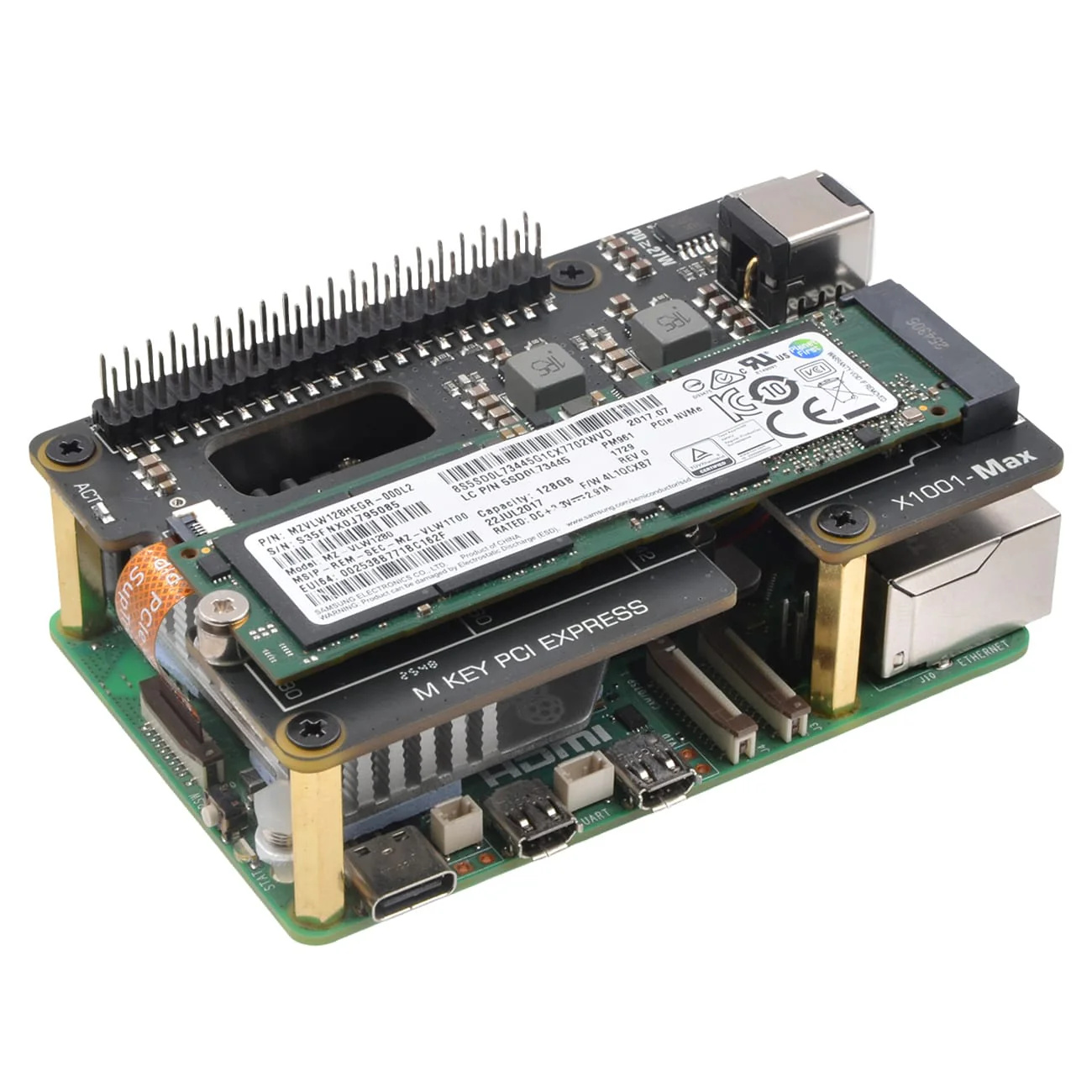 SupTronics X1001-MAX High-Power NVMe Add-on for Raspberry Pi 5 - Image 6