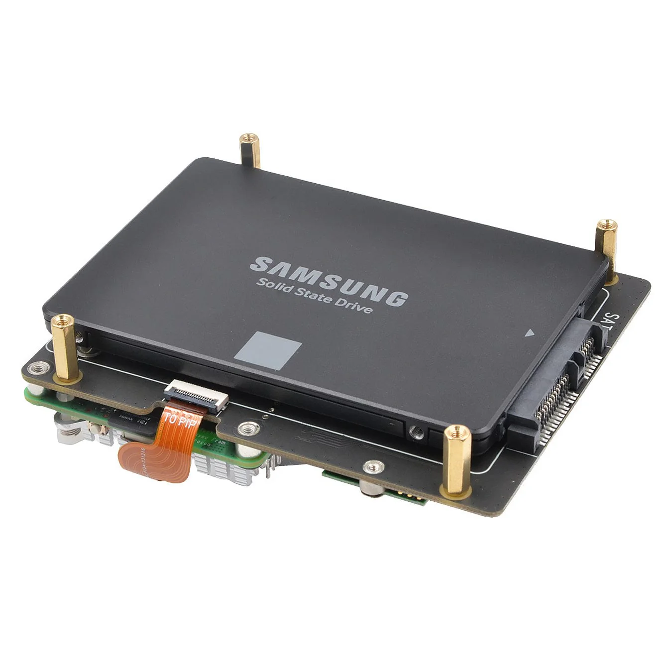 SupTronics X1006 2.5" SATA + M.2 SATA Expansion for Raspberry Pi 5 - Image 3