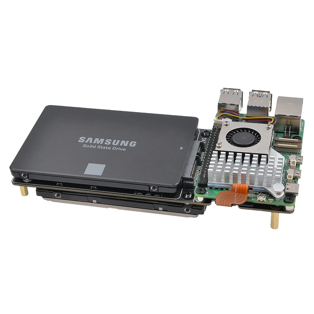 SupTronics X1007 Dual SATA Expansion for Raspberry Pi 5 - Image 6