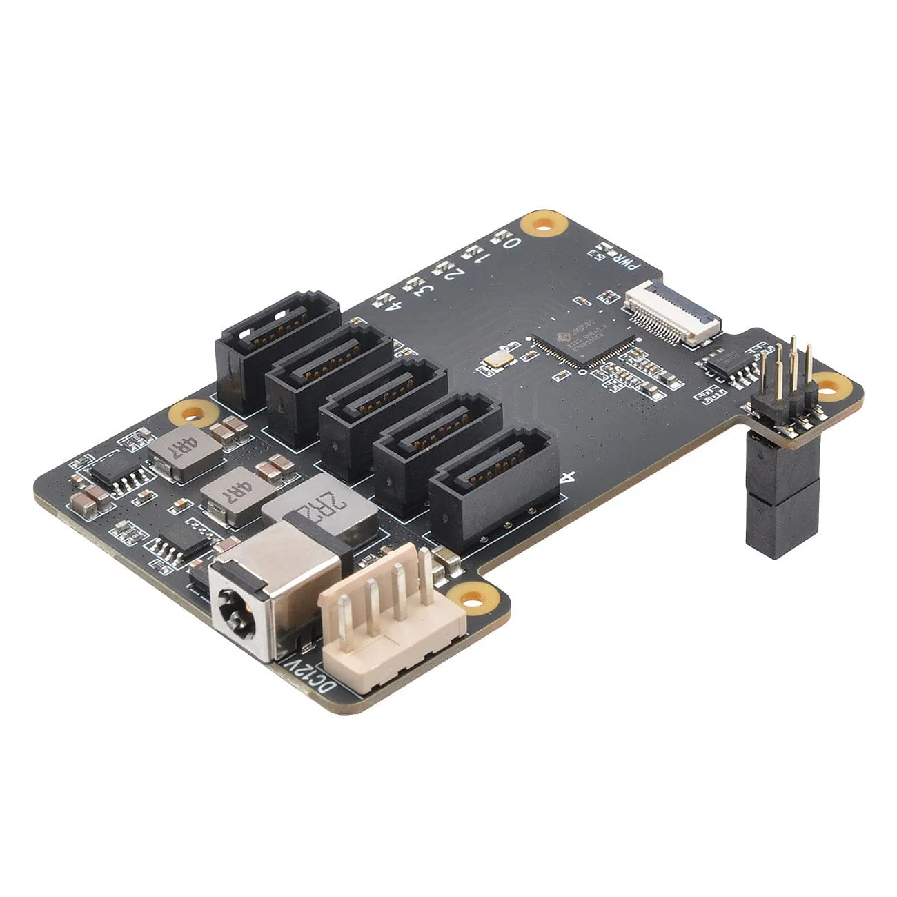 SupTronics X1009 5-Port SATA Add-on for Raspberry Pi 5 - Image 6
