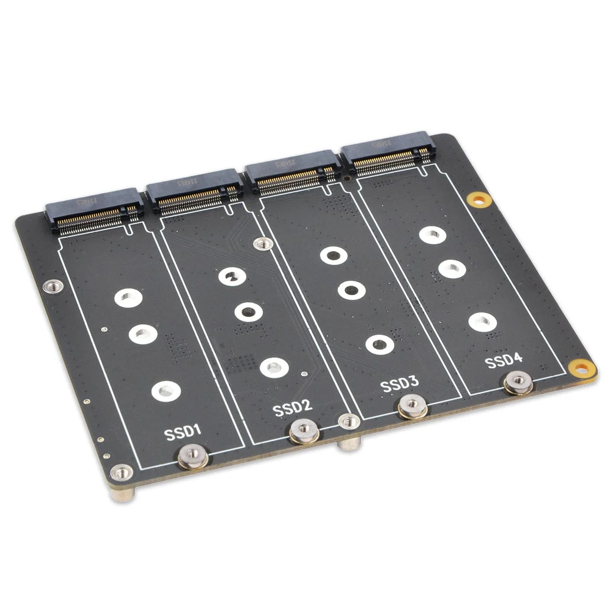 SupTronics X1011 Quad-NVMe Add-on for Raspberry Pi 5 - Image 2