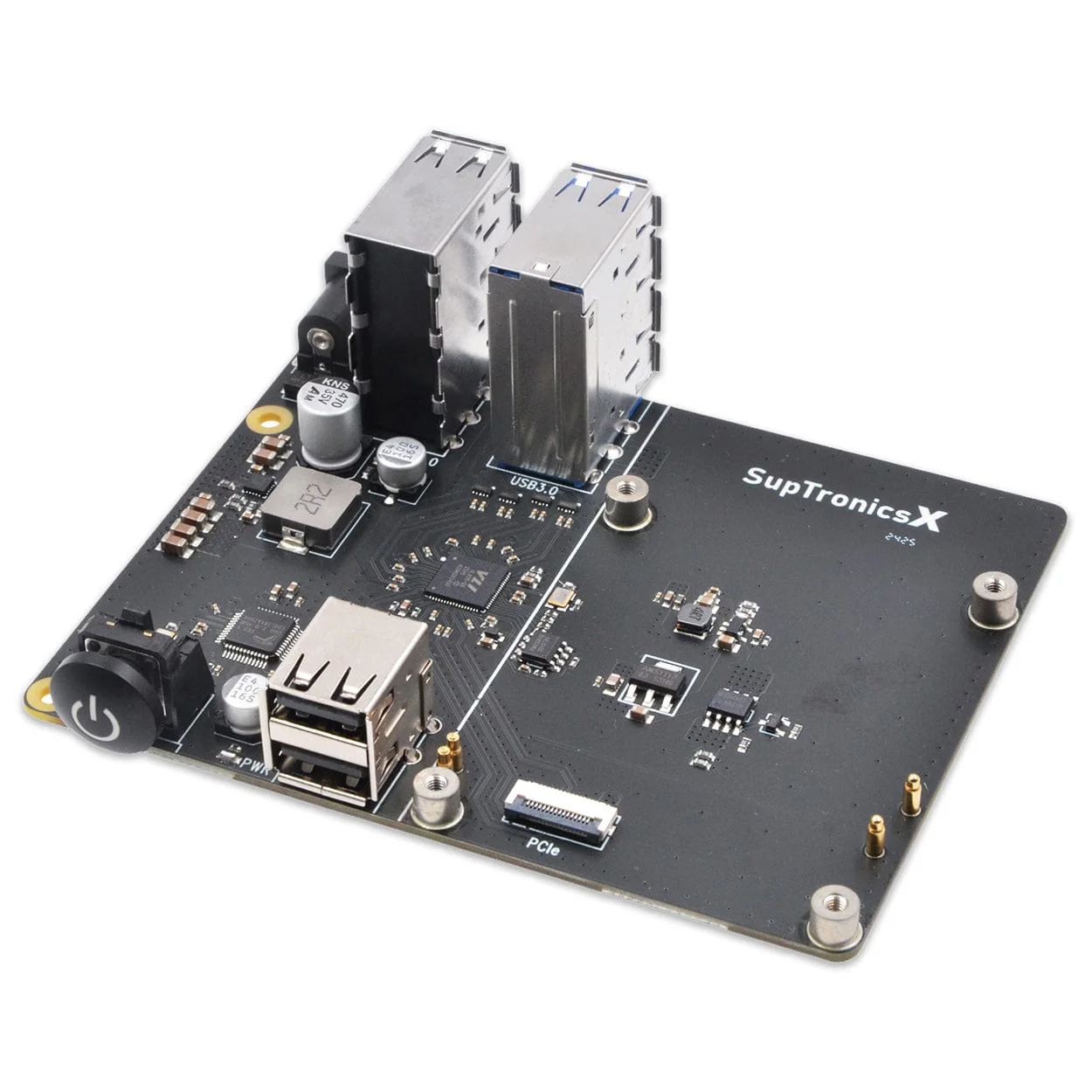 SupTronics X1013 10-Port USB Hub Add-on for Raspberry Pi 5 - Image 2