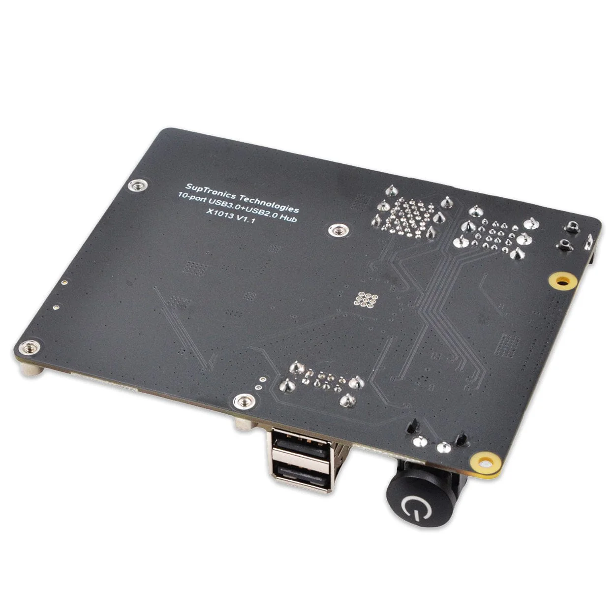 SupTronics X1013 10-Port USB Hub Add-on for Raspberry Pi 5 - Image 6