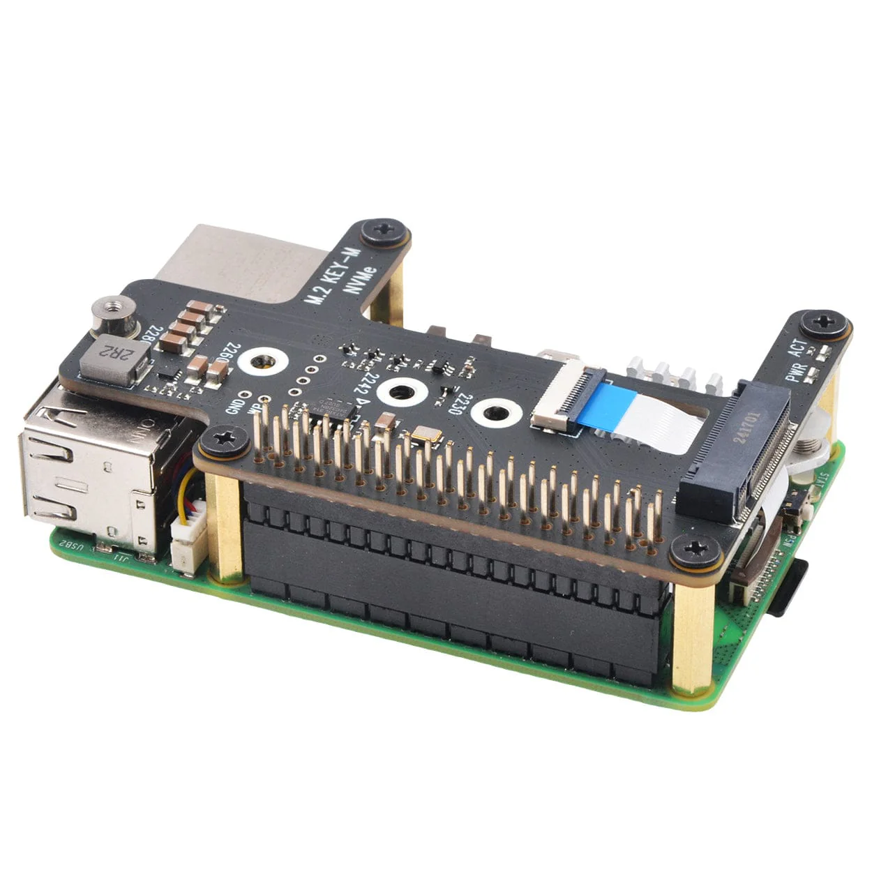 SupTronics X1015 NVMe Add-on for Raspberry Pi 5 - Image 4