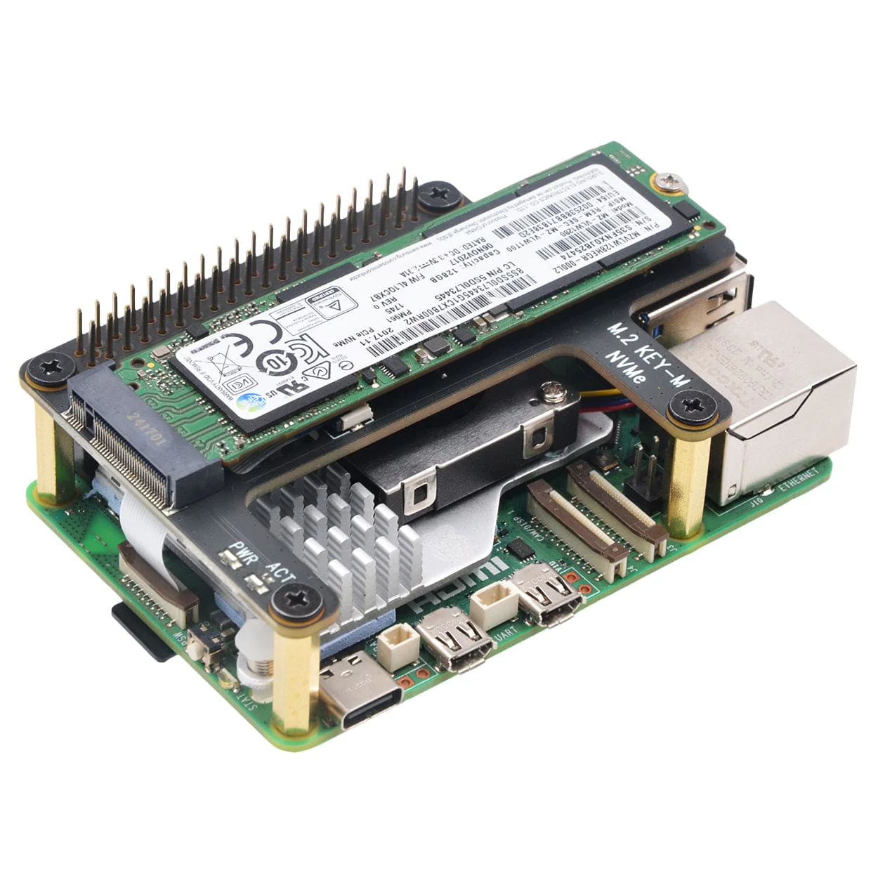 SupTronics X1015 NVMe Add-on for Raspberry Pi 5 - Image 6