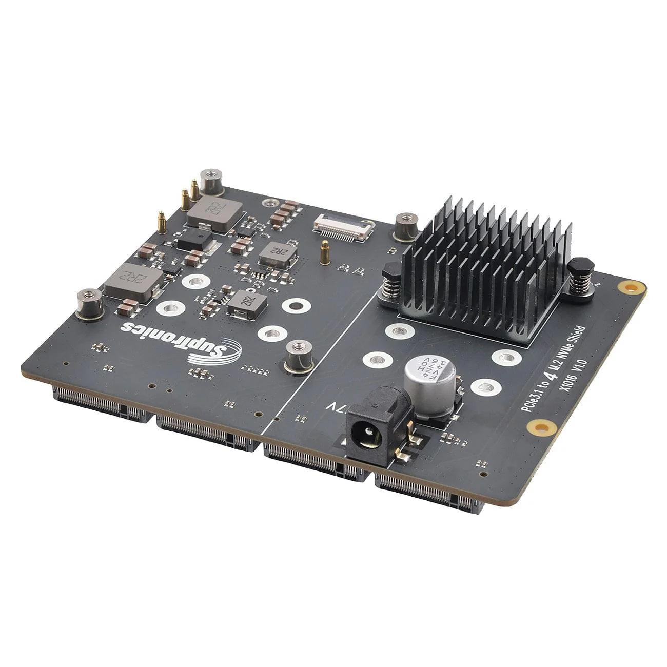 SupTronics X1016 Four-Slot NVMe Add-on for Raspberry Pi 5 - Image 5