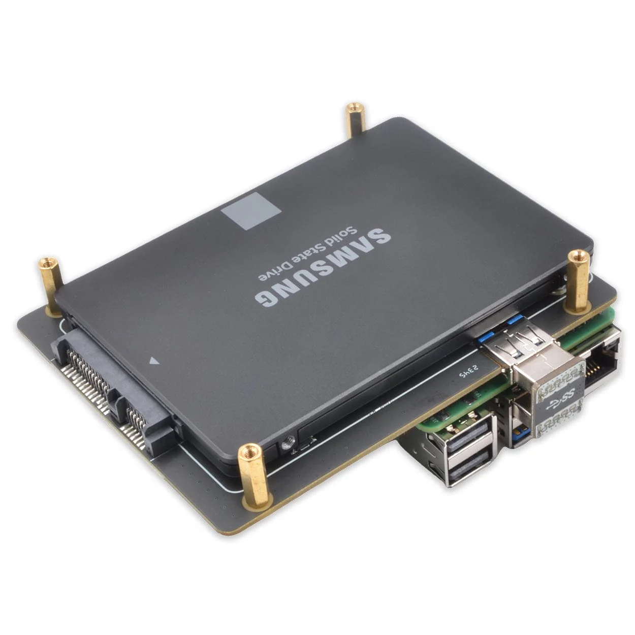 SupTronics X1100 USB to SATA 2.5" Add-on for Raspberry Pi 5 - Image 4