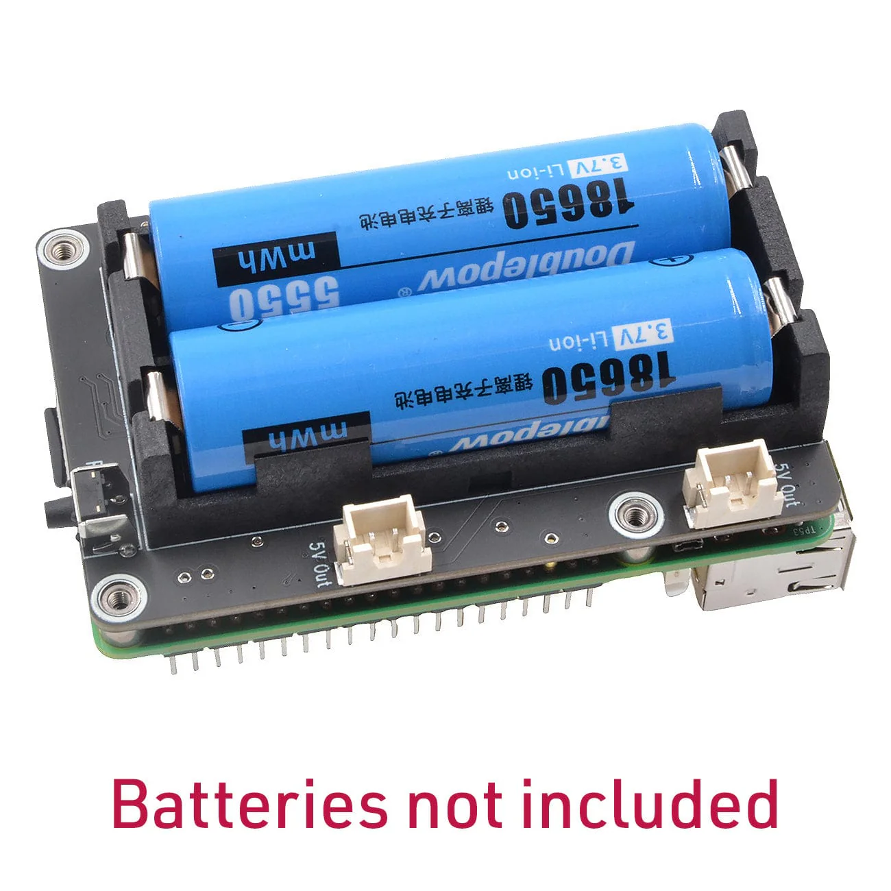 SupTronics X1200 2-Cell 18650 UPS for Raspberry Pi 5 - Image 3