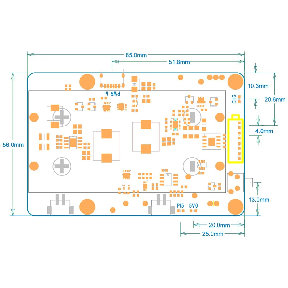 SupTronics X1200 2-Cell 18650 UPS for Raspberry Pi 5 - Image 9
