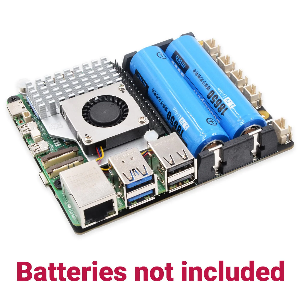 SupTronics X1201 2-Cell 18650 UPS for Raspberry Pi 5 - Image 4