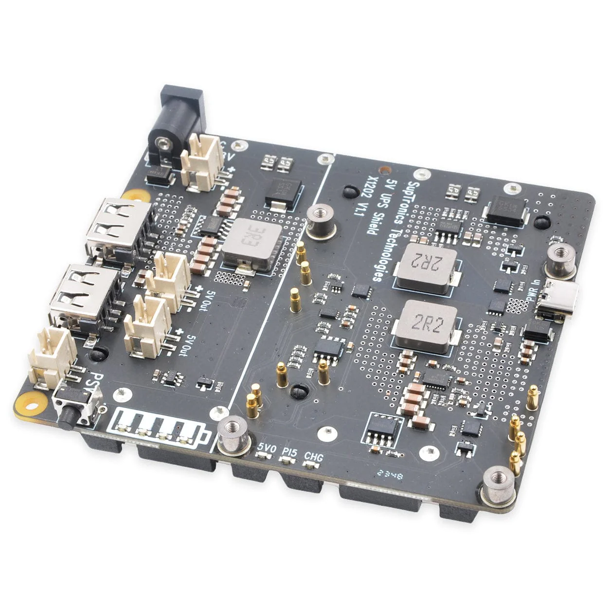 SupTronics X1202 4-Cell 18650 UPS for Raspberry Pi 5 - Image 6