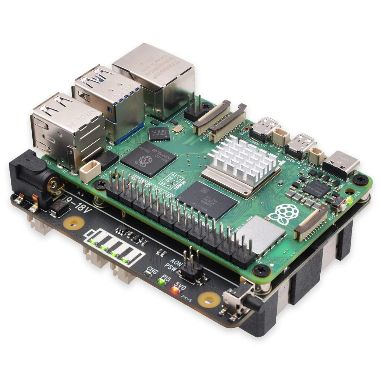 SupTronics X1205 2-Cell 21700 UPS for Raspberry Pi 5 - Image 3